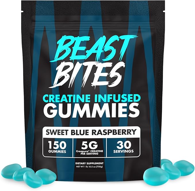 BEAST BITE GOMAS DE CREATINA X 120 UNI
